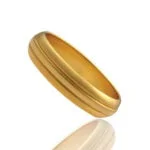 Aliança em Ouro Amarelo 18k, 5mm