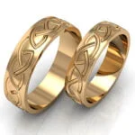 Aliança em Ouro Amarelo 18k, 5mm