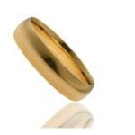Aliança em Ouro Amarelo 18k, 5mm
