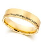 Aliança em Ouro Amarelo 18k, 4mm