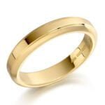 Aliança em Ouro Amarelo 18k, 3,5mm