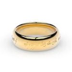 Aliança em Ouro Amarelo 18k, 5mm