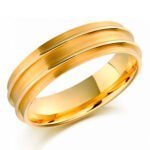 Aliança em Ouro Amarelo 18k, 4,5mm