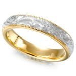 Aliança em Ouro Amarelo 18k, 4mm