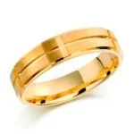 Aliança em Ouro Amarelo 18k, 4mm