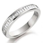 Anel em Ouro Branco 18k e Diamantes, 3,5mm