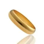 Aliança em Ouro Amarelo 18k, 4mm