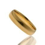 Aliança em Ouro Amarelo 18k, 5mm