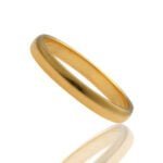 Aliança em Ouro Amarelo 18k, 4mm