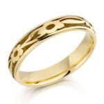 Anel em Ouro Amarelo 18k, 3mm