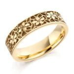 Anel em Ouro Amarelo 18k, 3,5mm