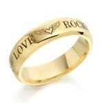 Anel em Ouro Amarelo 18k, 4mm