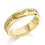 Anel em Ouro Amarelo 18k, 4mm