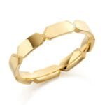 Anel em Ouro Amarelo 18k, 3,5mm