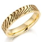 Anel em Ouro Amarelo 18k, 4,5mm