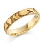 Anel em Ouro Amarelo 18k, 4mm