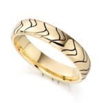 Anel em Ouro Amarelo 18k, 4,5mm