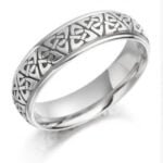 Anel em Ouro Branco 18k, 3,5mm