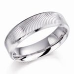 Anel em Ouro Branco 18k, 4,5mm