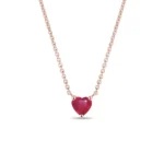 Colar em Ouro Rosa 18k com Granada