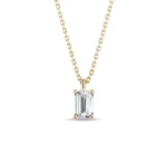 Colar em Ouro Amarelo 18k com Água Marinha