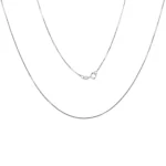 Corrente Veneziana em Ouro Branco 18k