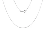 Corrente Âncora em Ouro Branco 18k