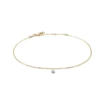 Pulseira em Ouro Amarelo 18k e Diamantes