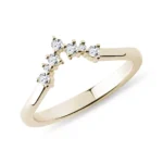 Anel em Ouro Amarelo 18k e Diamantes