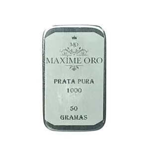 Barras de Prata 1000 50g