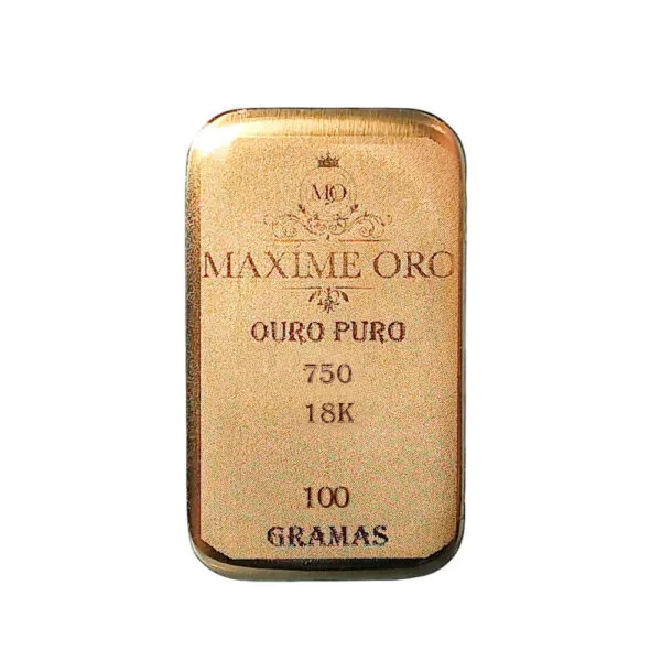 Barras de Ouro 18k 100g