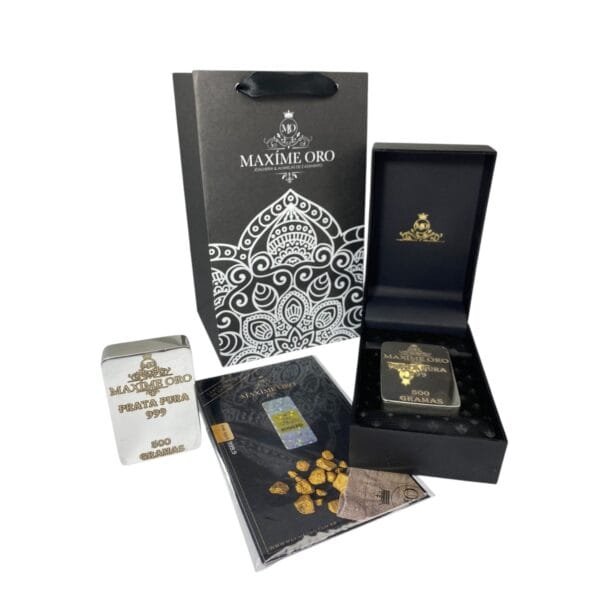 Barra de Prata 1000, 500g