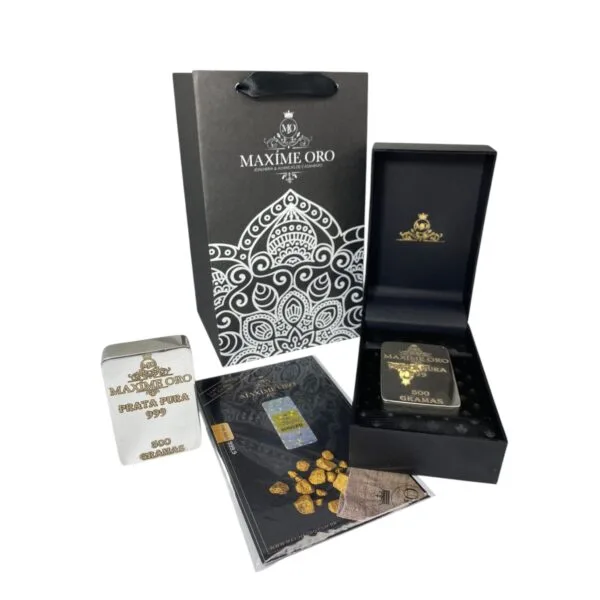 Barra de Prata 1000, 500g