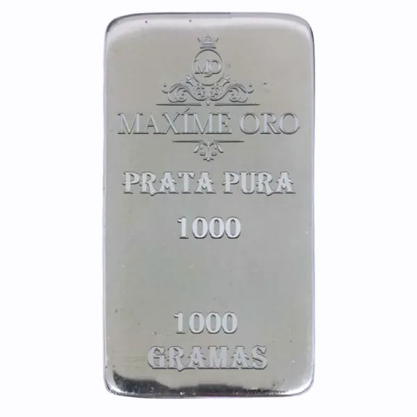 Barra de Prata 1000, 1kg