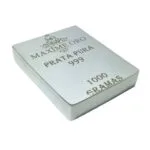 Barra de Prata 1000, 1kg