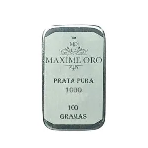 Barras de Prata 1000 100g