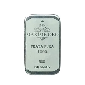 Barras de Prata 1000 500g