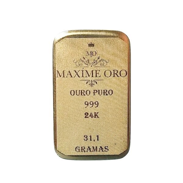 Ouro em Barra 24k, 31,1g