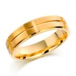 Aliança AOA-59 ouro 18k 4mm da Maxíme Oro