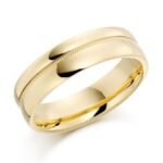 Aliança AOA-34 ouro 18k 4,5mm da Maxíme Oro