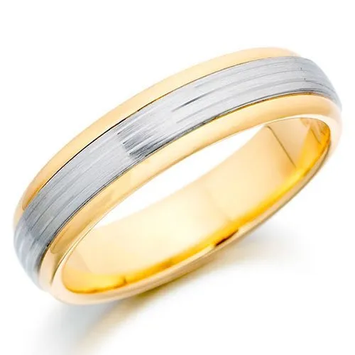 Aliança AOA-11 ouro 18k 5mm da Maxíme Oro