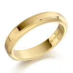Aliança AOA-03 ouro 18k 3,5mm da Maxíme Oro