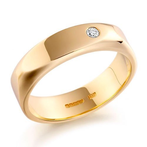 Aliança Yellow Gold ouro 18k 4mm da Maxíme Oro