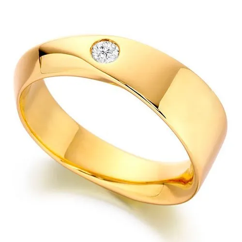 Aliança Yellow Gold ouro 18k 5mm da Maxíme Oro