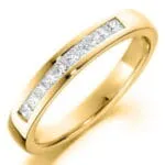 Aliança AOA-15 ouro 18k diamantes 3,5mm da Maxíme Oro