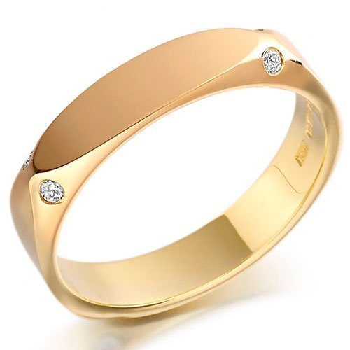 Aliança Yellow Gold ouro 18k 4,5mm da Maxíme Oro