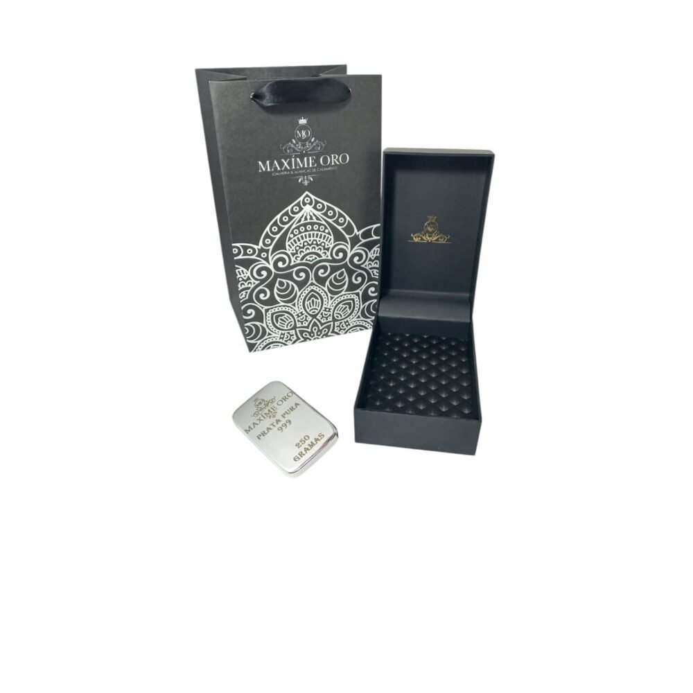 Barra de Prata 1000, 250g