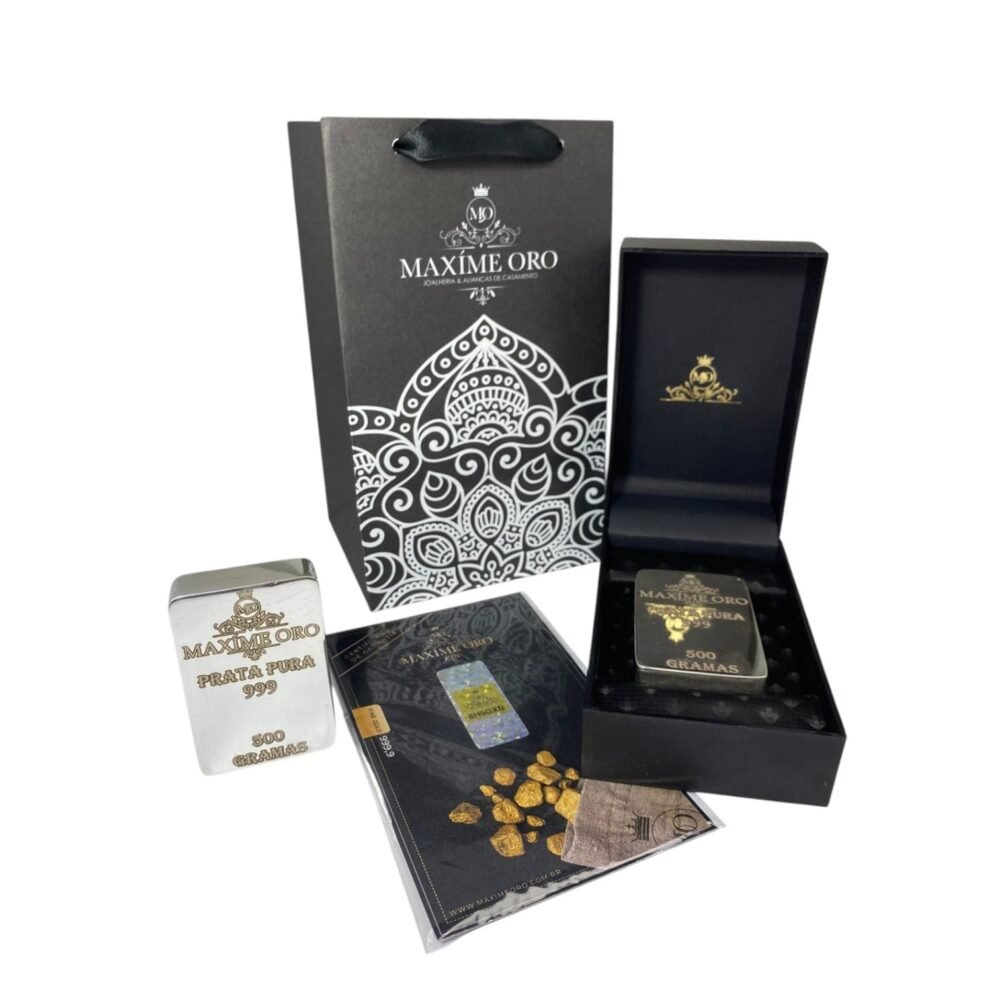 Barra de Prata 1000, 500g