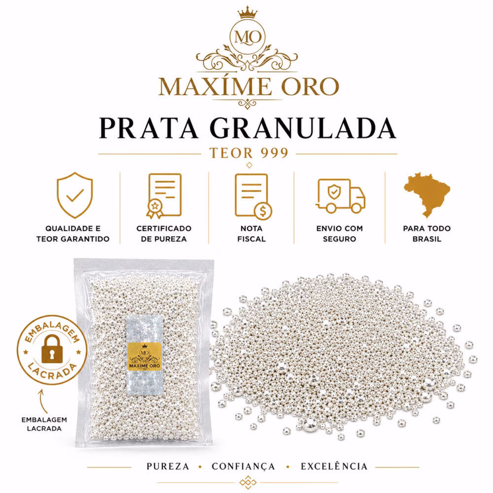 Prata Granulada 1000, 50g - Imagem 5