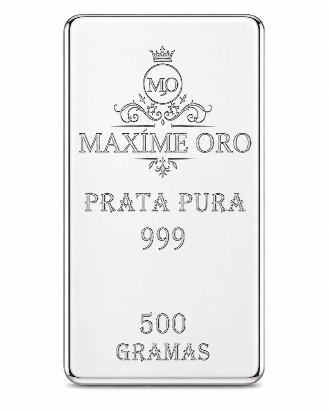 Barra Personalizada Cavalo de Prata Pura 500g (Ag999) - Imagem 5